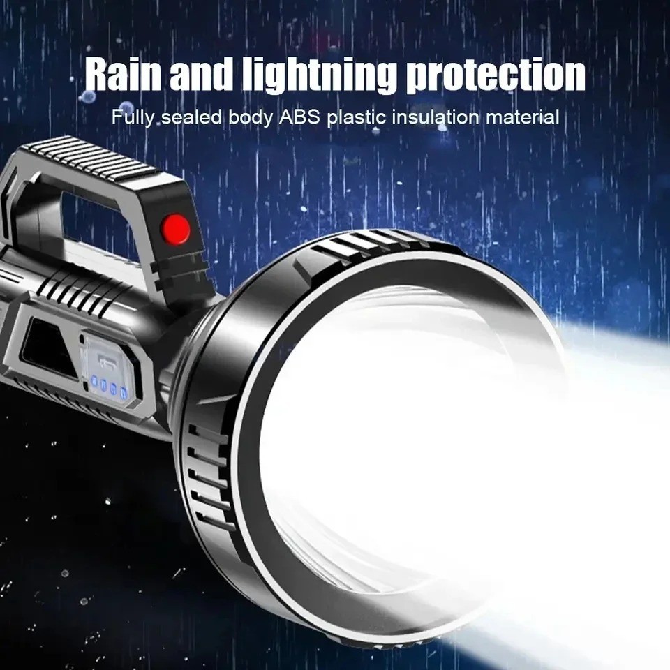 Super Bright LED Spot Light Searchlight Rechargeable Hand Torch Work Light Lamp*