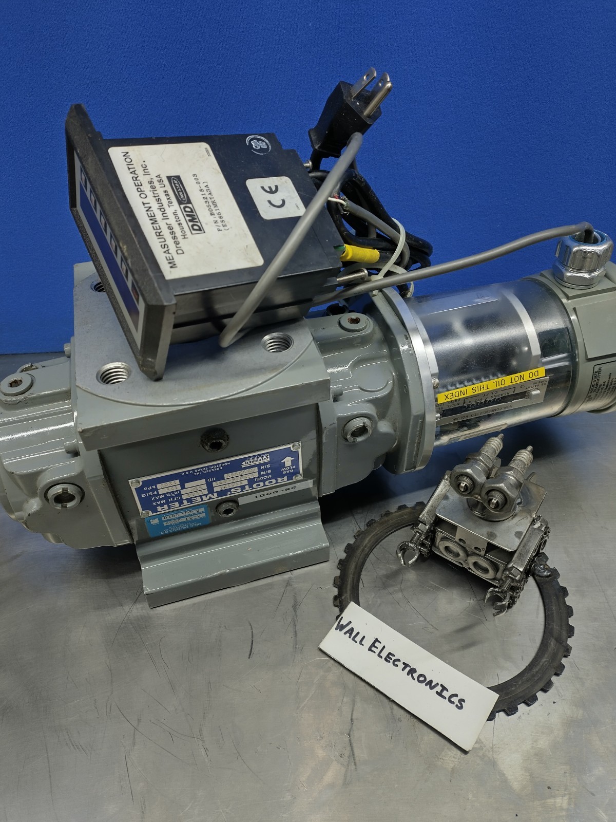 Dresser Roots 11C175 Flow Meter Model IIC =NOS= 056071-400