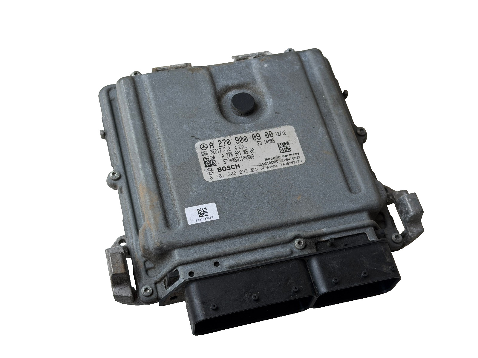 14 - 19 Mercedes GLA250 Engine Computer Module ECM ECU A 270 900 09 00 OEM