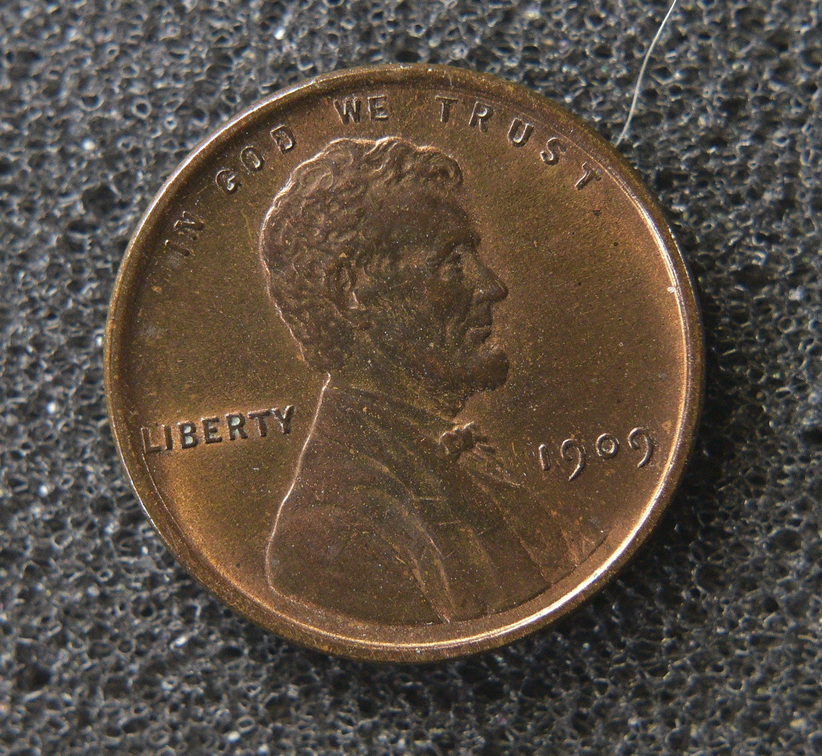 1909 Lincoln Cent Mint GEM RB Red Brown Uncirculated Nice Eye Appeal Wheat Penny