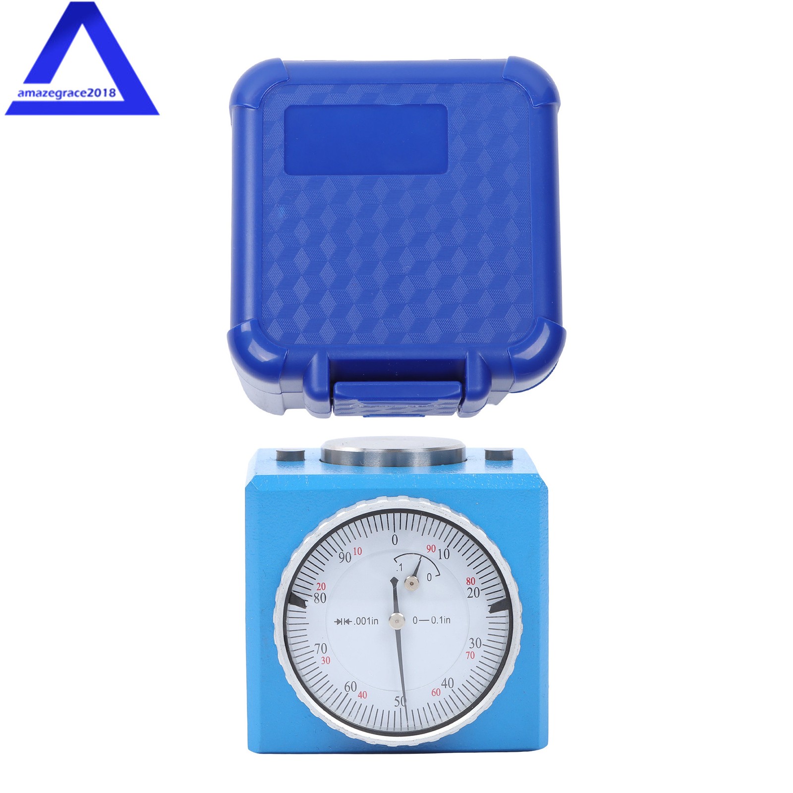 Magnetic Z Axis Dial Zero Pre Setter Tool 2" Height .0004" Gage Offset CNC 1Pack