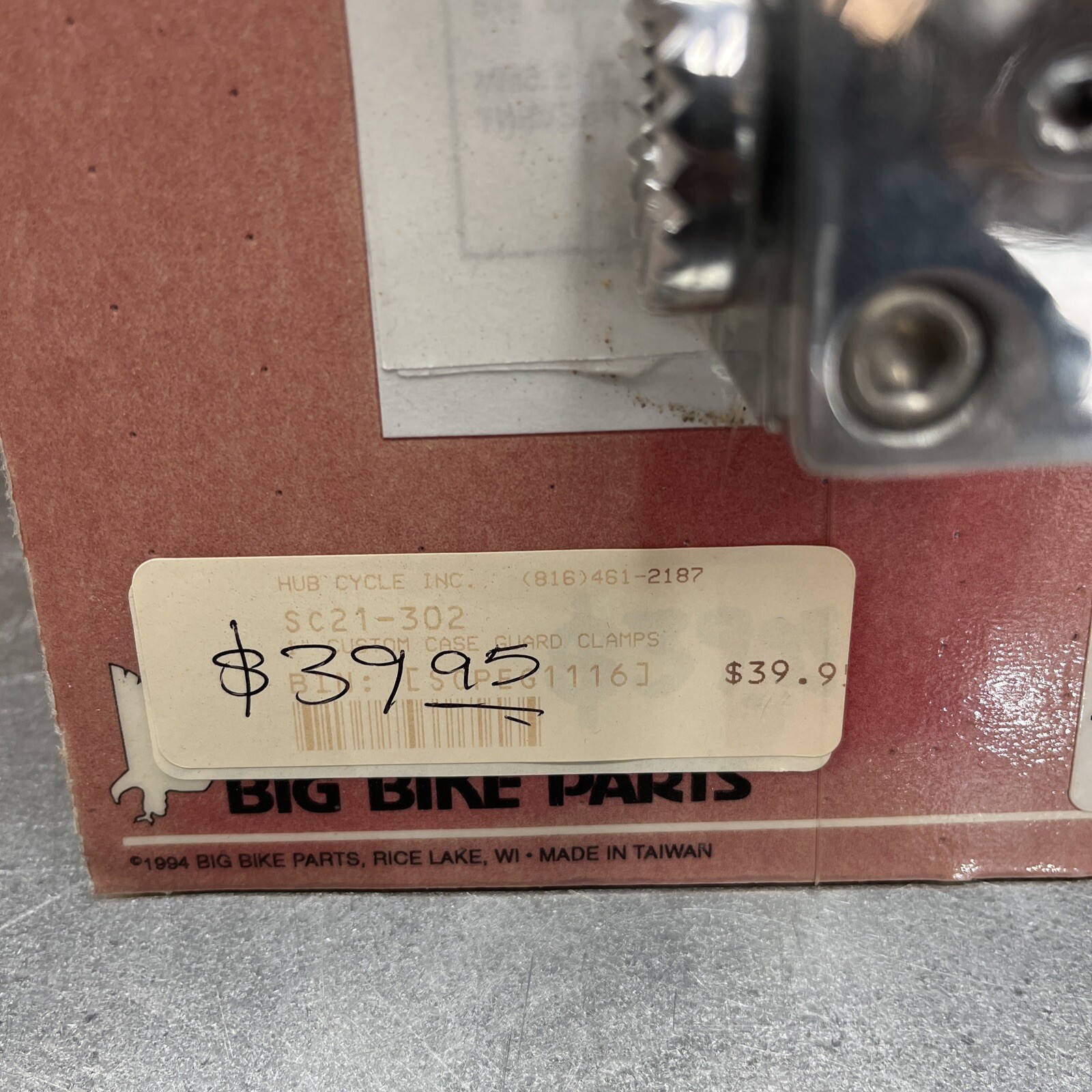 1” Custom Case Guard Clamps Part No. 21-302