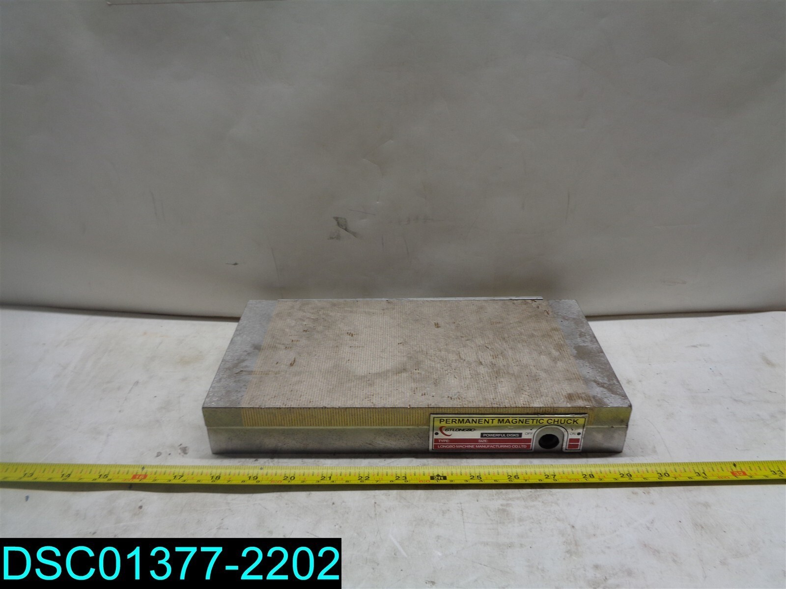 PERMANENT MAGNETIC CHUCK MACHINE
