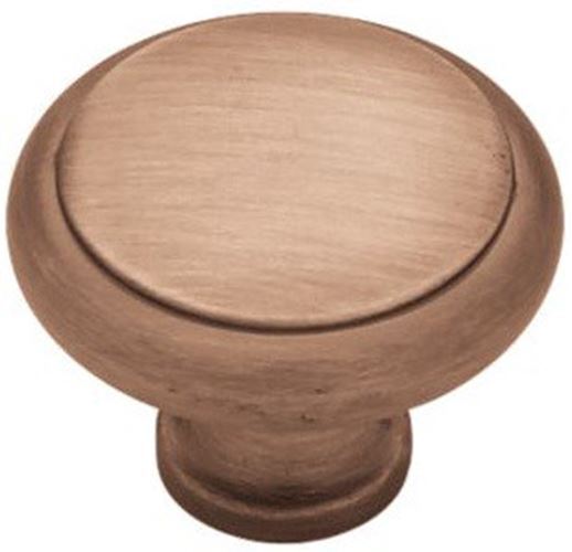 1-3/16" Perimeter Knob Red Antique Copper