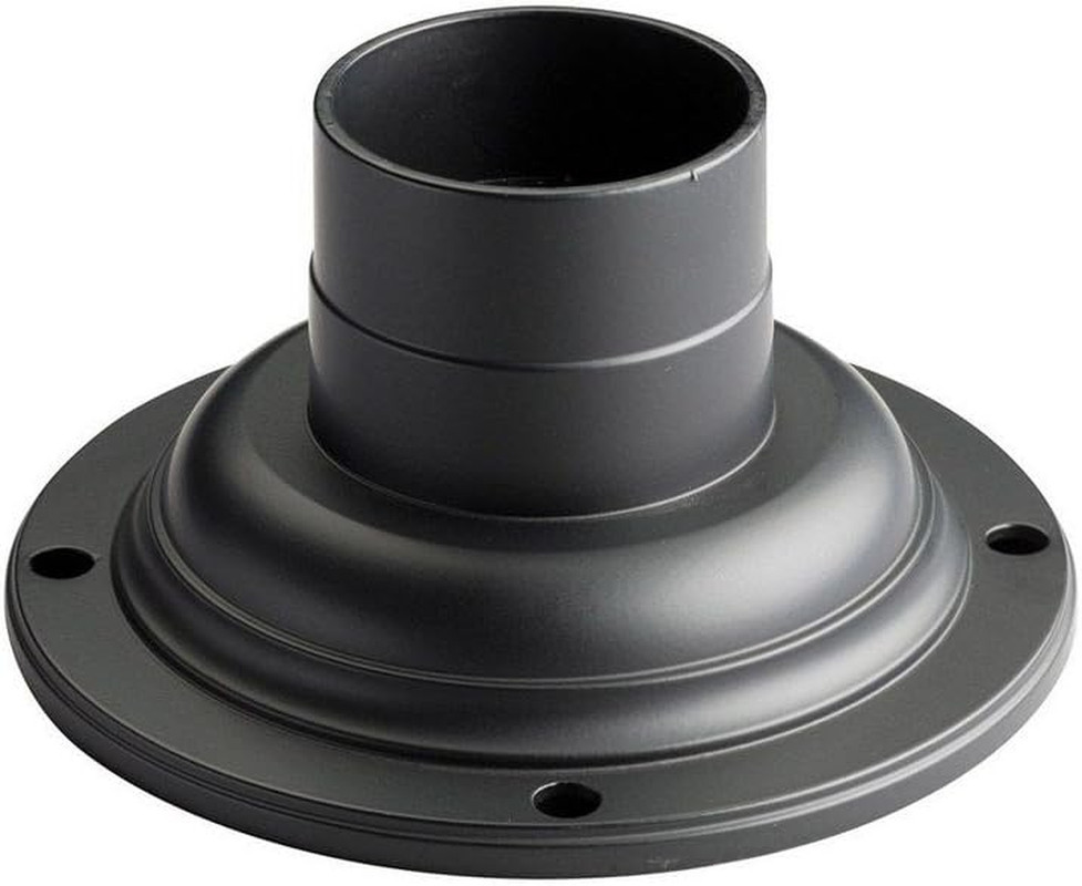 9530BK Accessory Pedestal Adaptor, Black 7-Inch