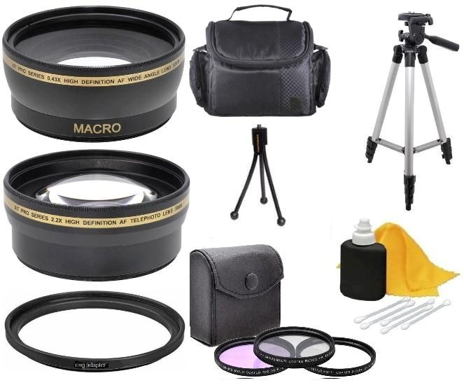 Camera Accessory Kit For Fujifilm Finepix S5600 S5500 S5200 S5100 S5000 S3100