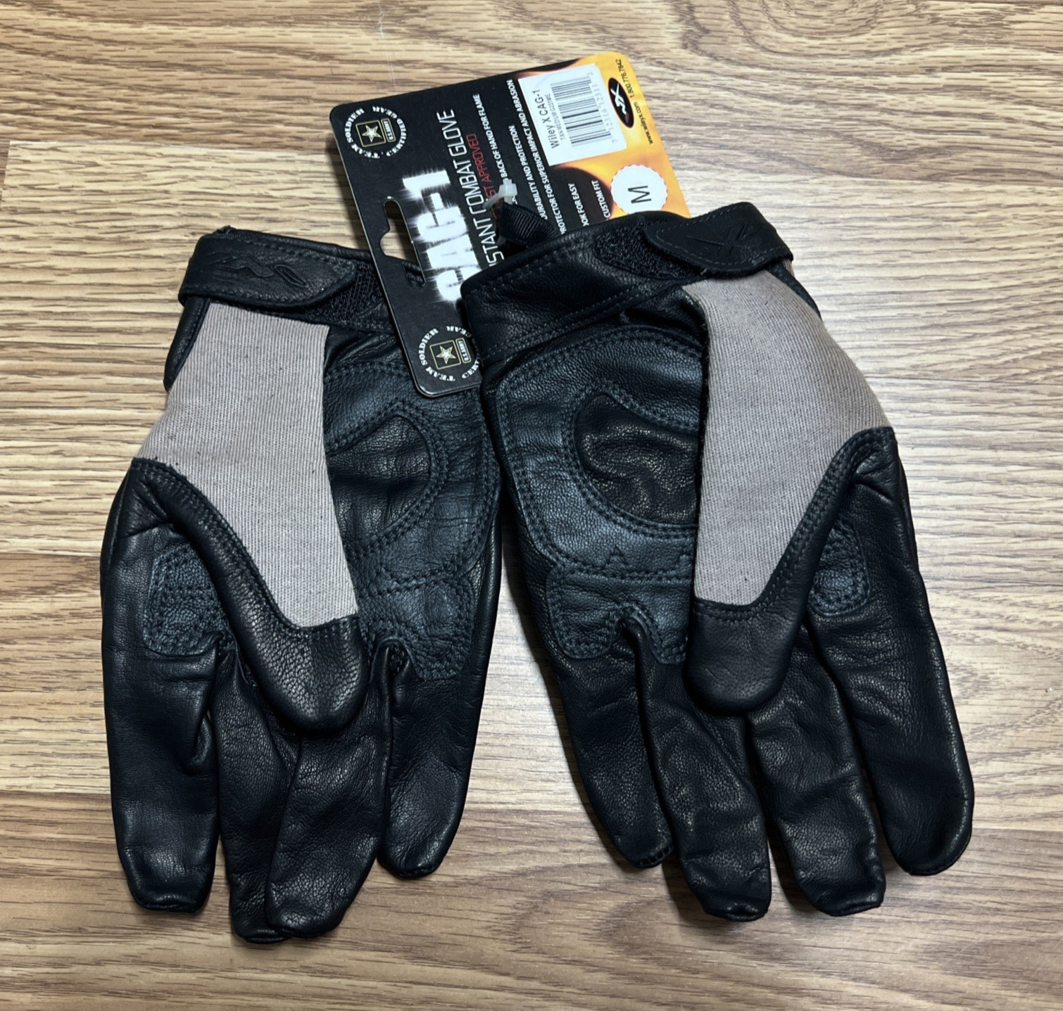 Wiley X CAG-1 Tactical Gloves TAN MEDIUM NEW