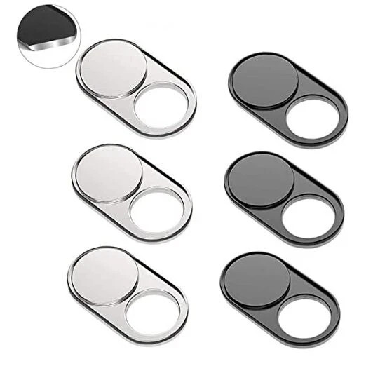Webcam Cover Slide Metal Magnet Sliding Web Camera Cover Slider for Laptops