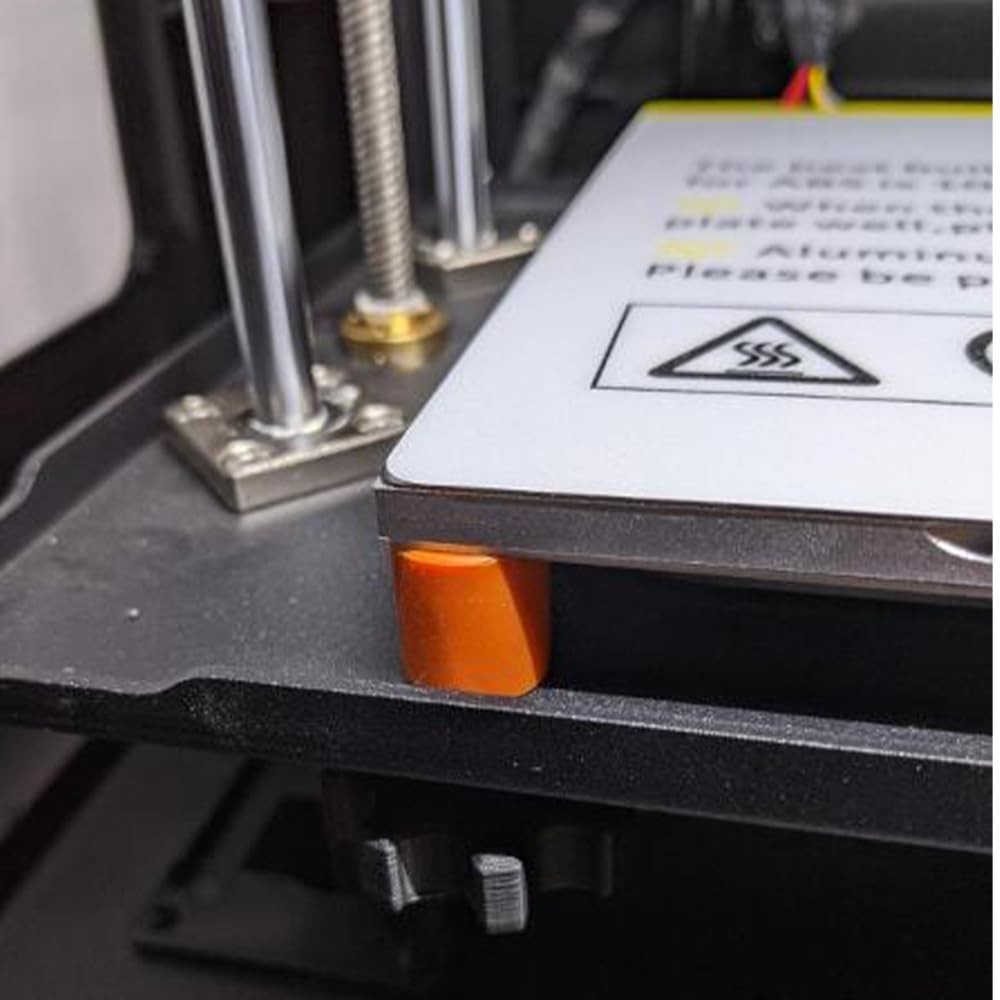 12Pcs Ender 3 v2 Silicone Bed Mounts, 3 S1 Spacers, 3D...