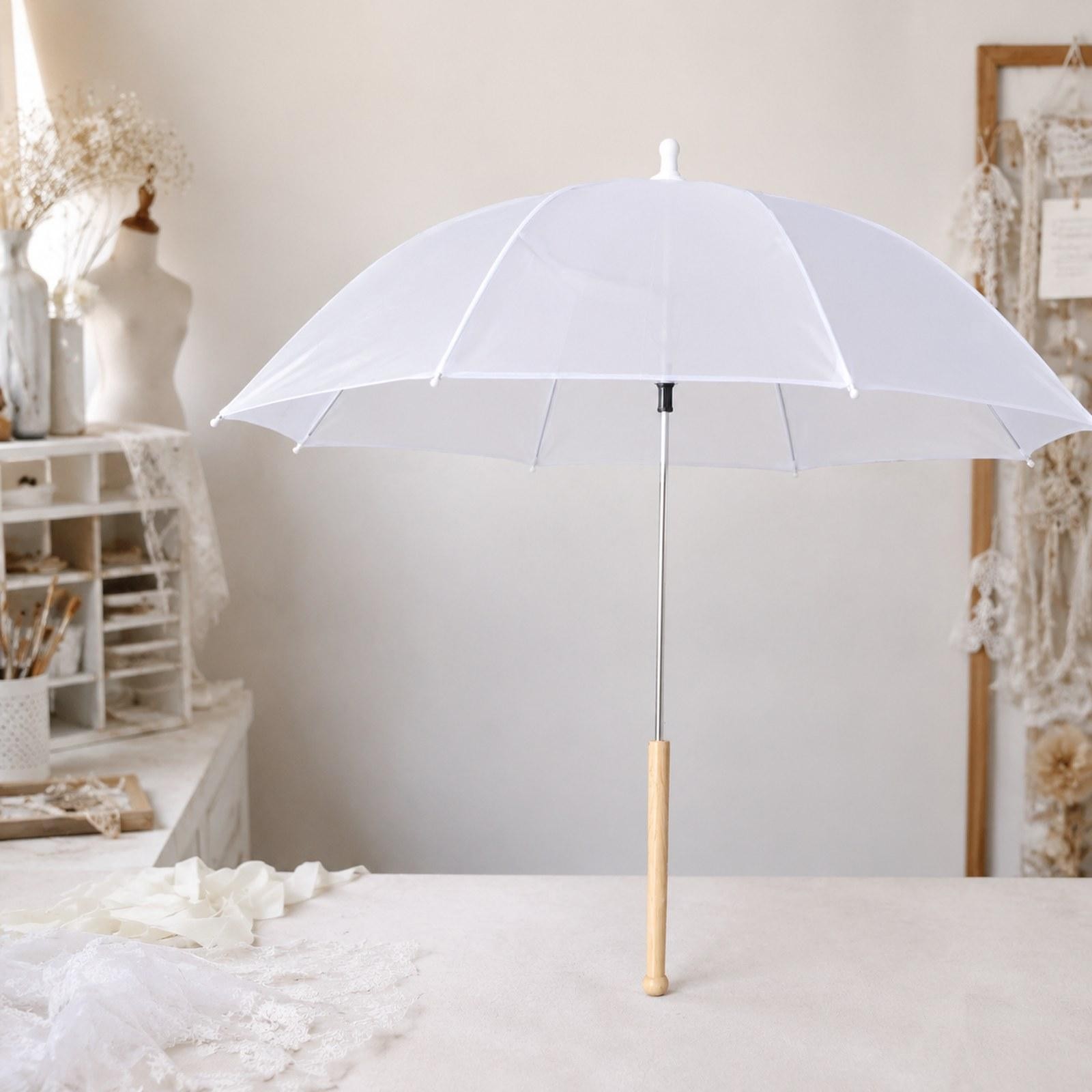 Paper Parasol Vintage Blank Folding Umbrella Parasol for Home Shower Decorative