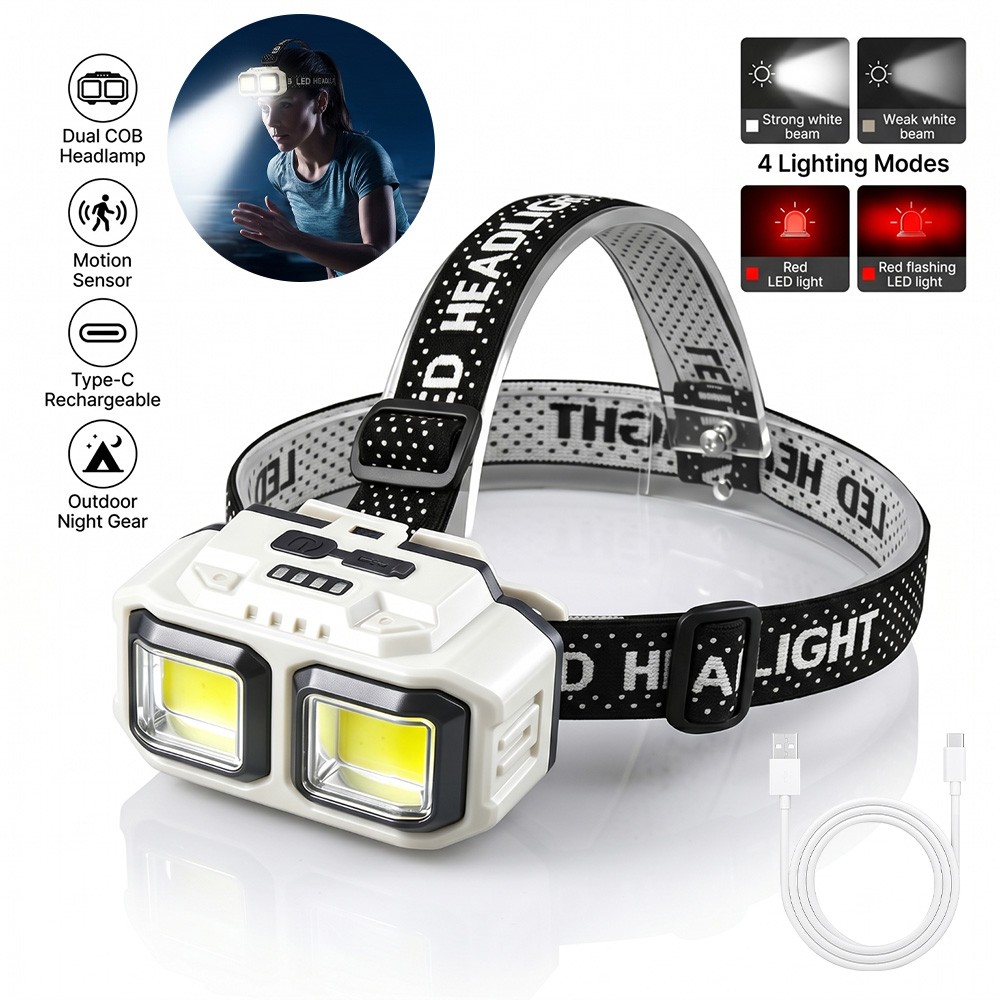 9900000LM Rechargeable Super Bright LED Headlamp Headlight Flashlight Head Torch