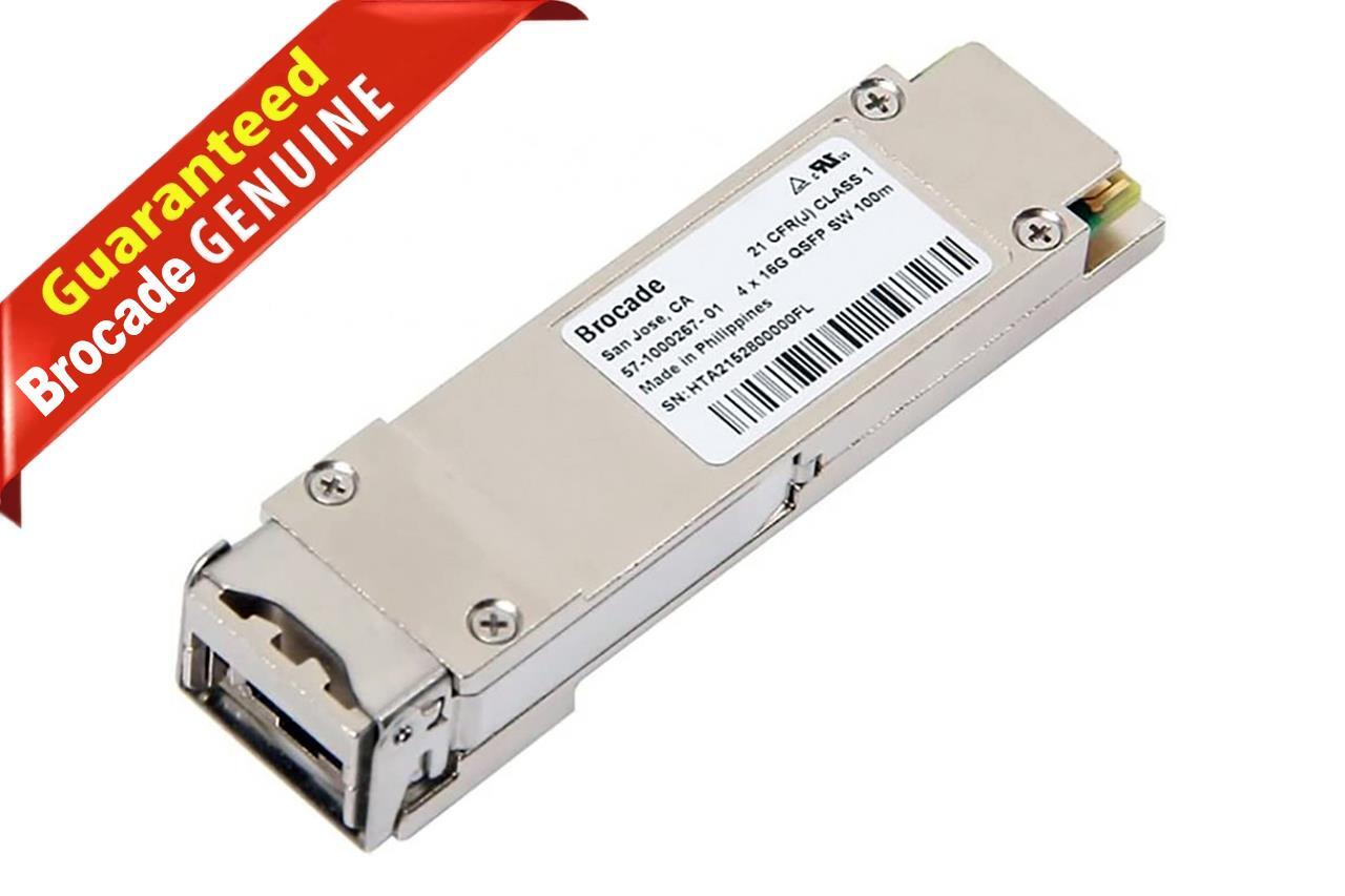 Genuine Brocade 57-1000267-01 XBR-000232 4 x 16GB QSFP for 8510 SAN Director