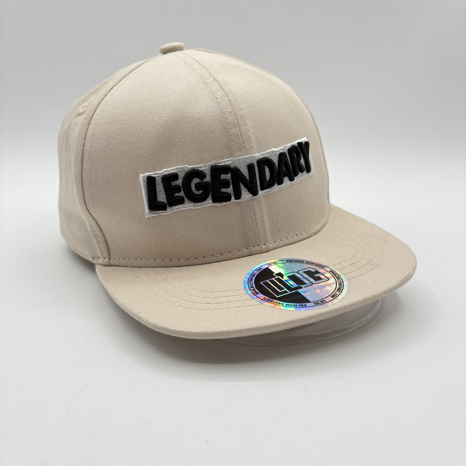 LIL'OG 'Legendary' Cream Colored Snapback Cap