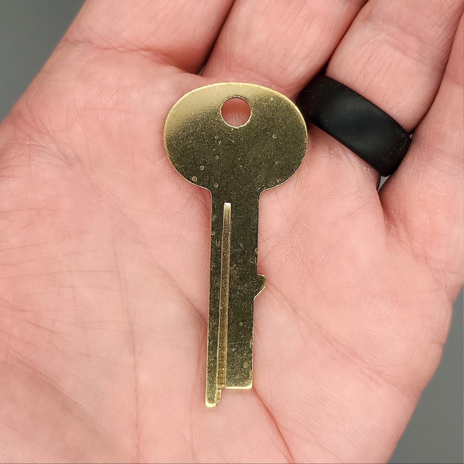 5x Ilco SY12 Key Blanks fits Some Safe Deposit Locks Nickel Silver NOS