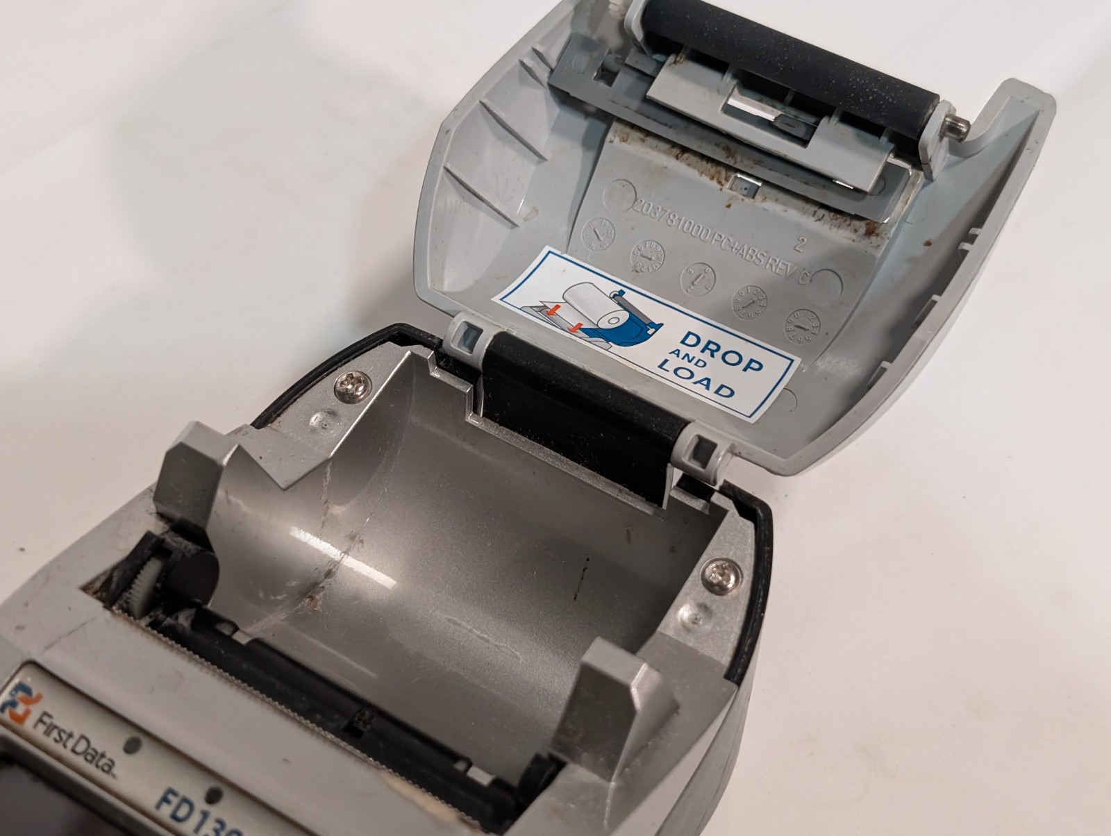 XAC/First Data FD130 Credit Card Processor Receipt Printer, 001805064, 12VDC, 3A