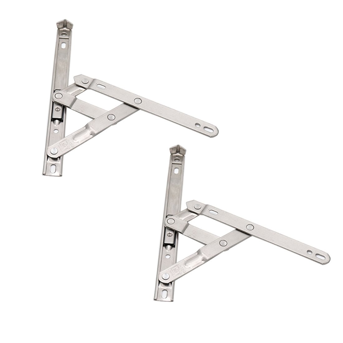 Rannb Casement Window Hinges 8-inch Stainless Steel Friction Stay 8 Inch
