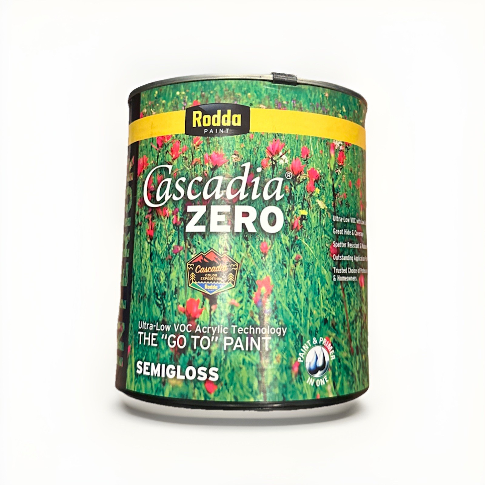 CASCADIA ZERO Interior Semi-Gloss Paint & Primer in , Quart, Noble Honor