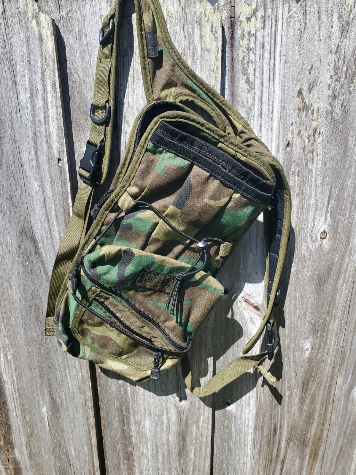Camelback M.u.L.E. Camo Hydration Backpack (No Bladder). In Great Shape. Used.