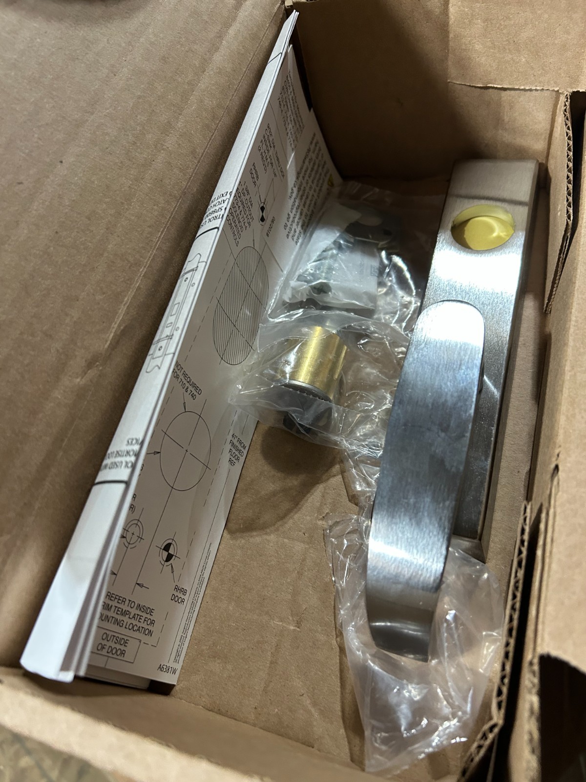 Sargent 704 ET -L -26D Trim