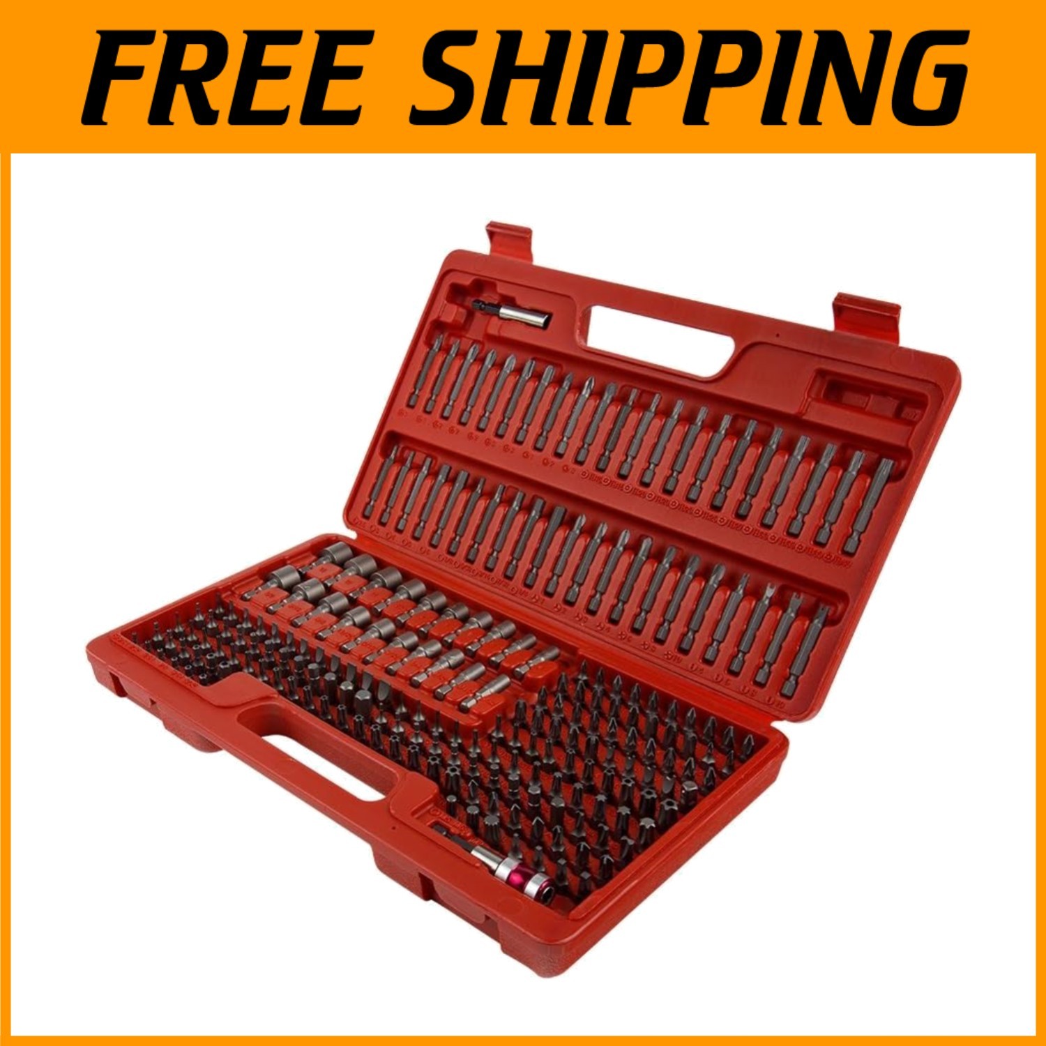 208-Pc Bit Set with Storage Case