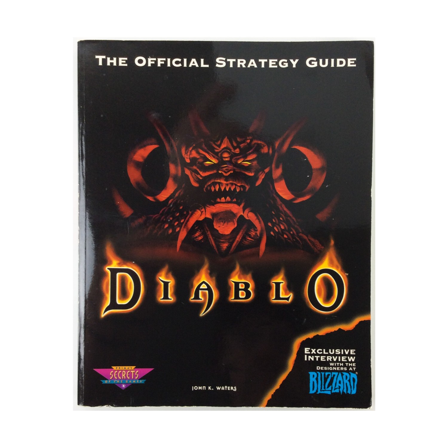 Blizzard Strategy Guide Diablo - Official Strategy Guide VG+
