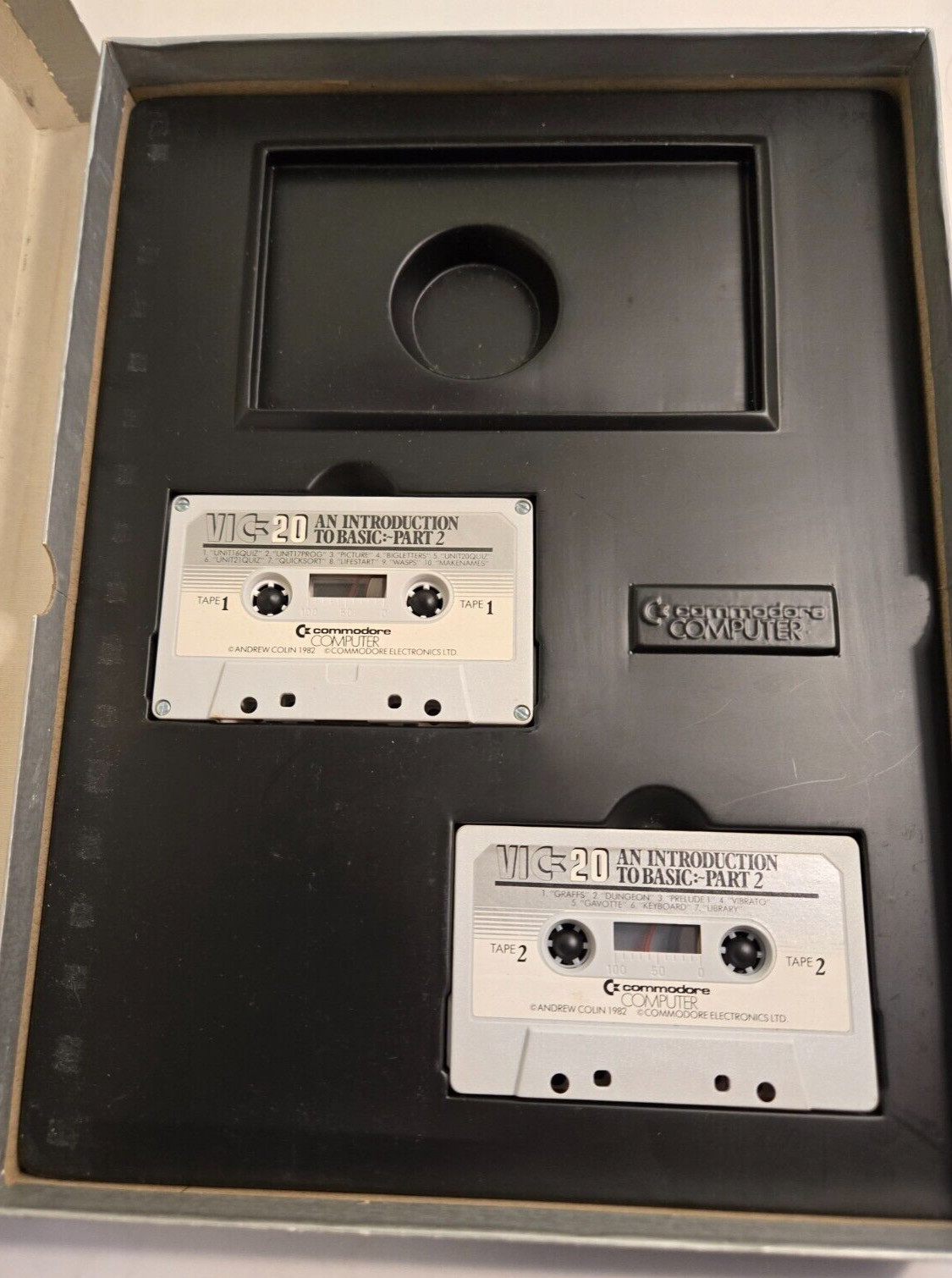 1982 VIC 20 An Introduction to BASIC Part 2 Commodore by Andrew Colin
