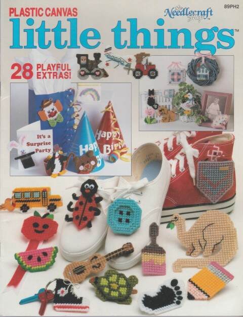 OOP!!! PLASTIC CANVAS LITTLE THINGS 28 DESIGNS