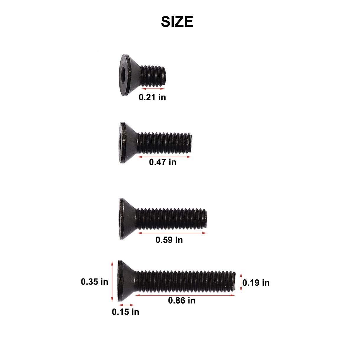 JIALITTE QD 1.25 Inch Swivels Mount Quick Detach Loop Base inch, Black