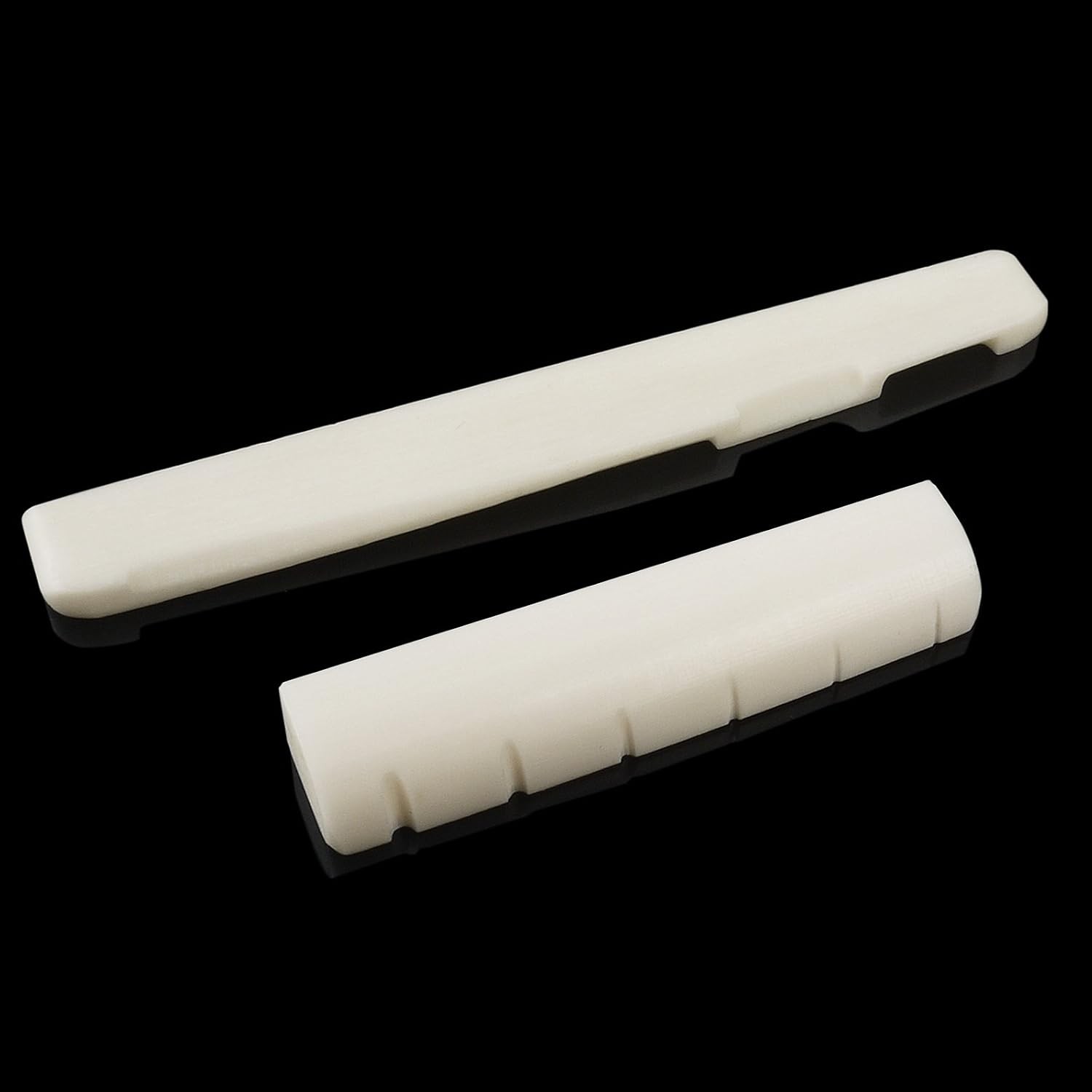 6 String Guitar Bone Bridge Saddle and Nut Real Bone For Classic Bone Guitar