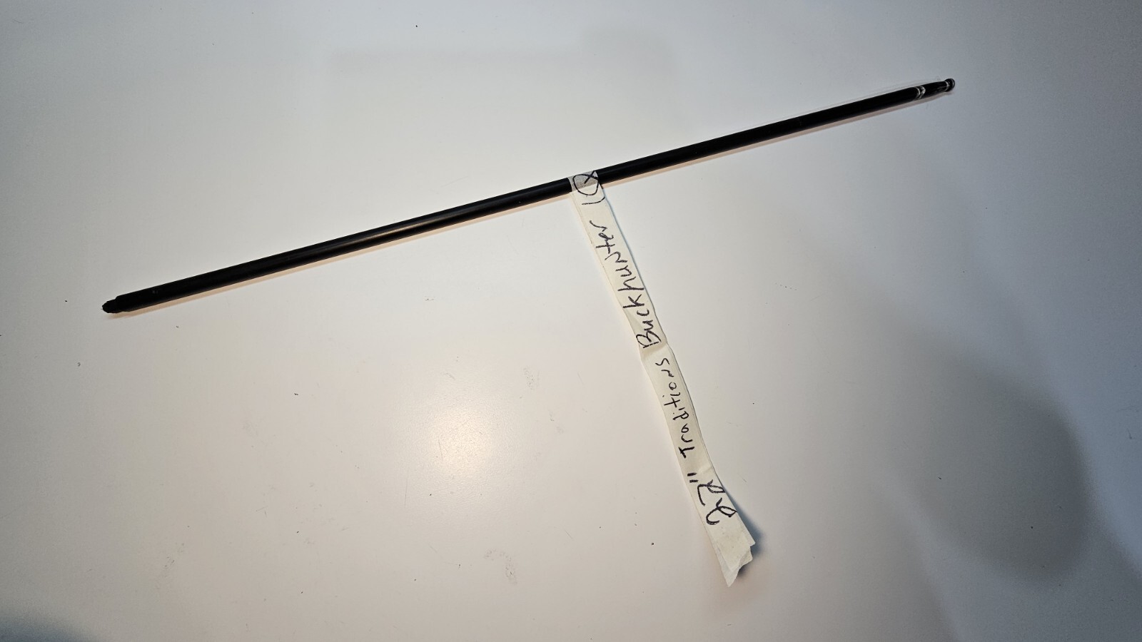 Traditions Buckhunter Inline Muzzleloader 22" Synthetic Ramrod-MISSING TIP (Q)