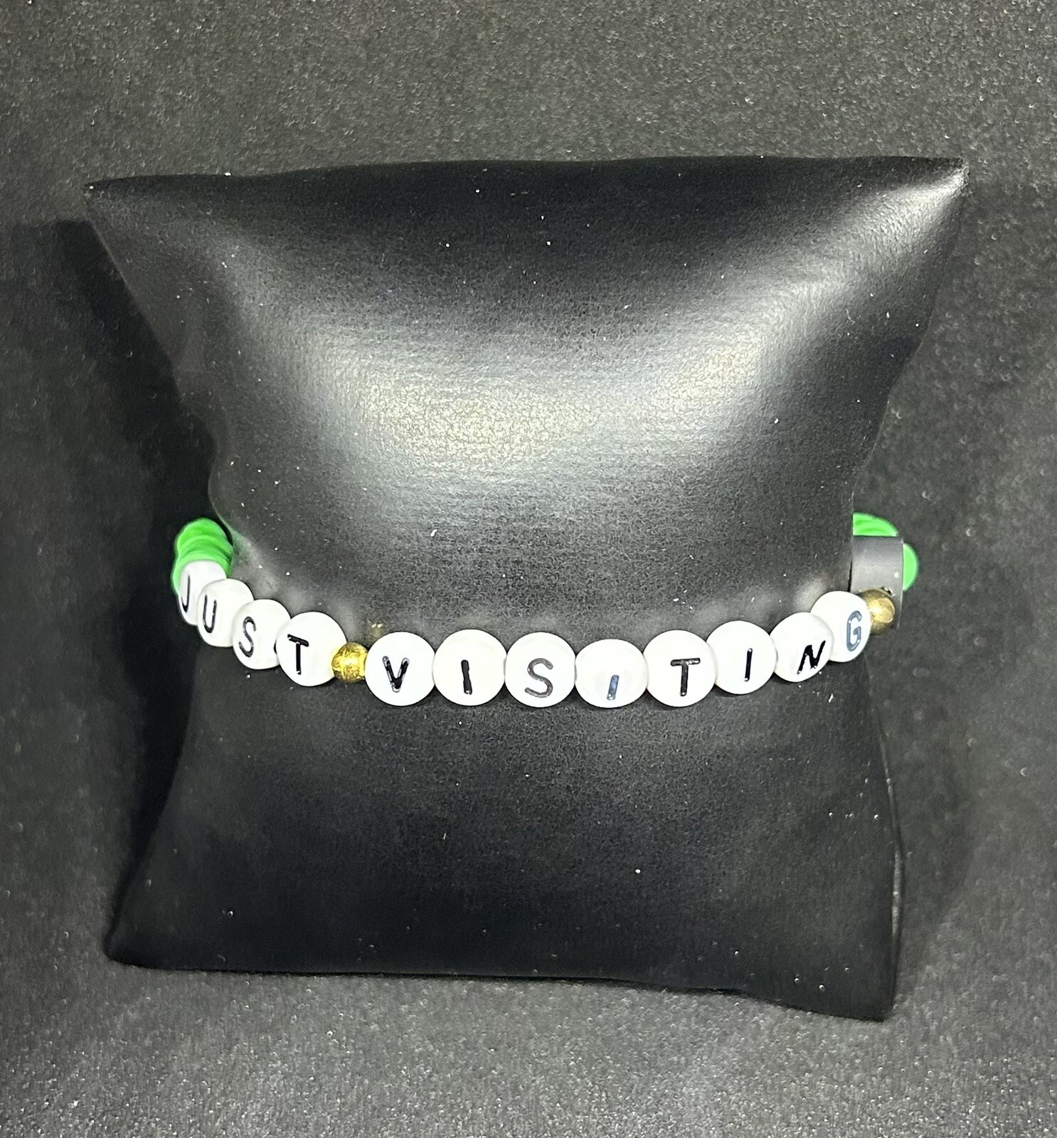 Just Visiting (Alien) Heishi Bracelet