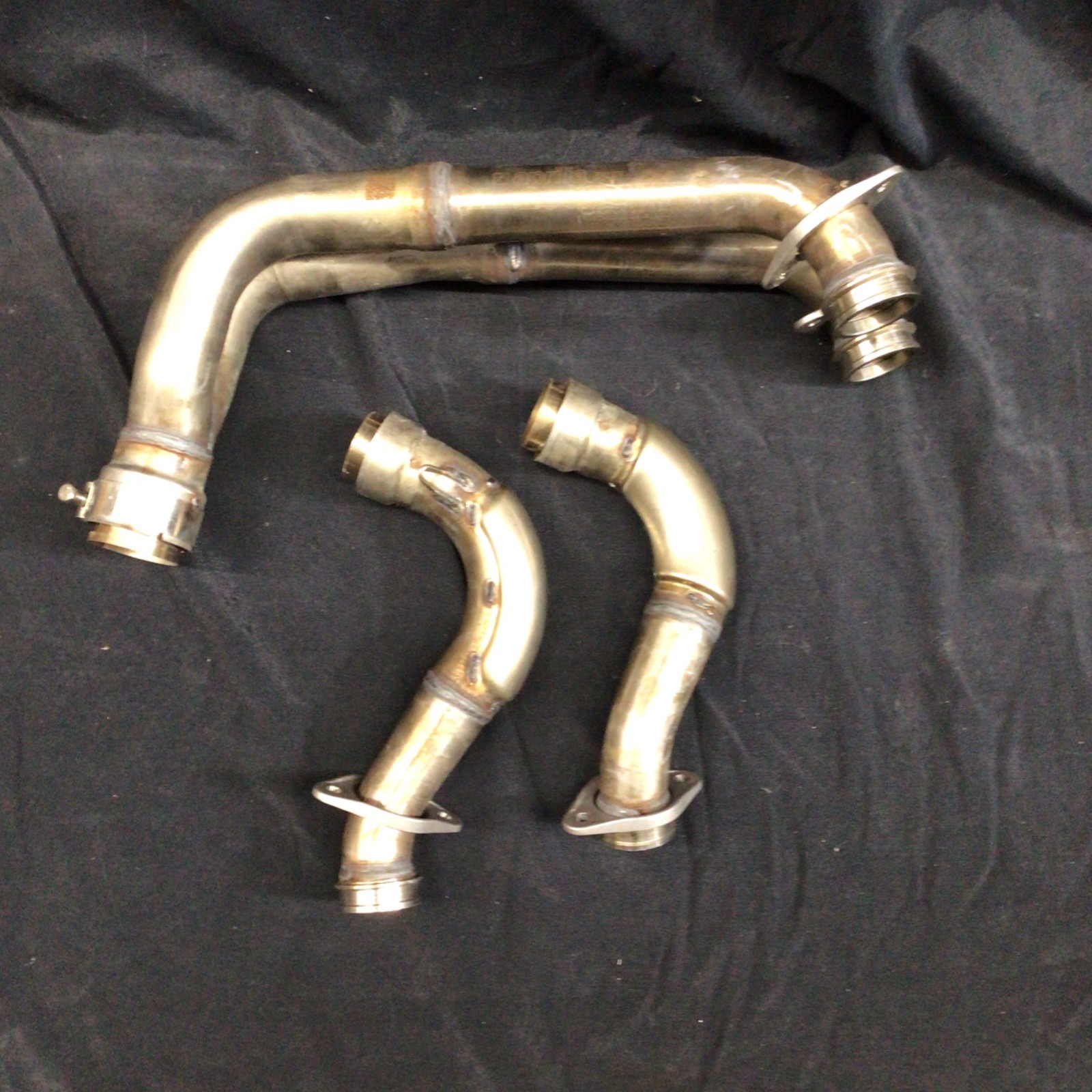 Aprilia Tuono V4 1100 From Exhaust Manifold And RH/LH rear Exhaust Pipe NEW
