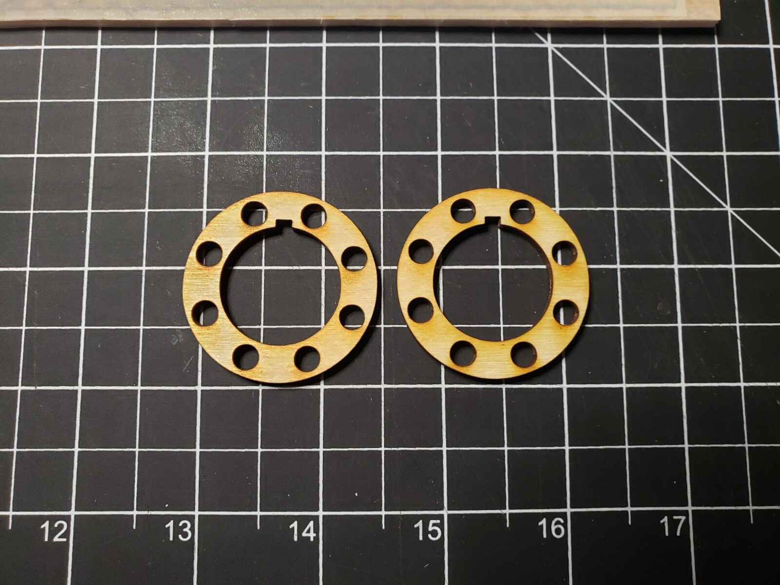 BT-60 X 24mm Vented Rings For Staging Replaces Fiber Rings In Estes SASHA Kit