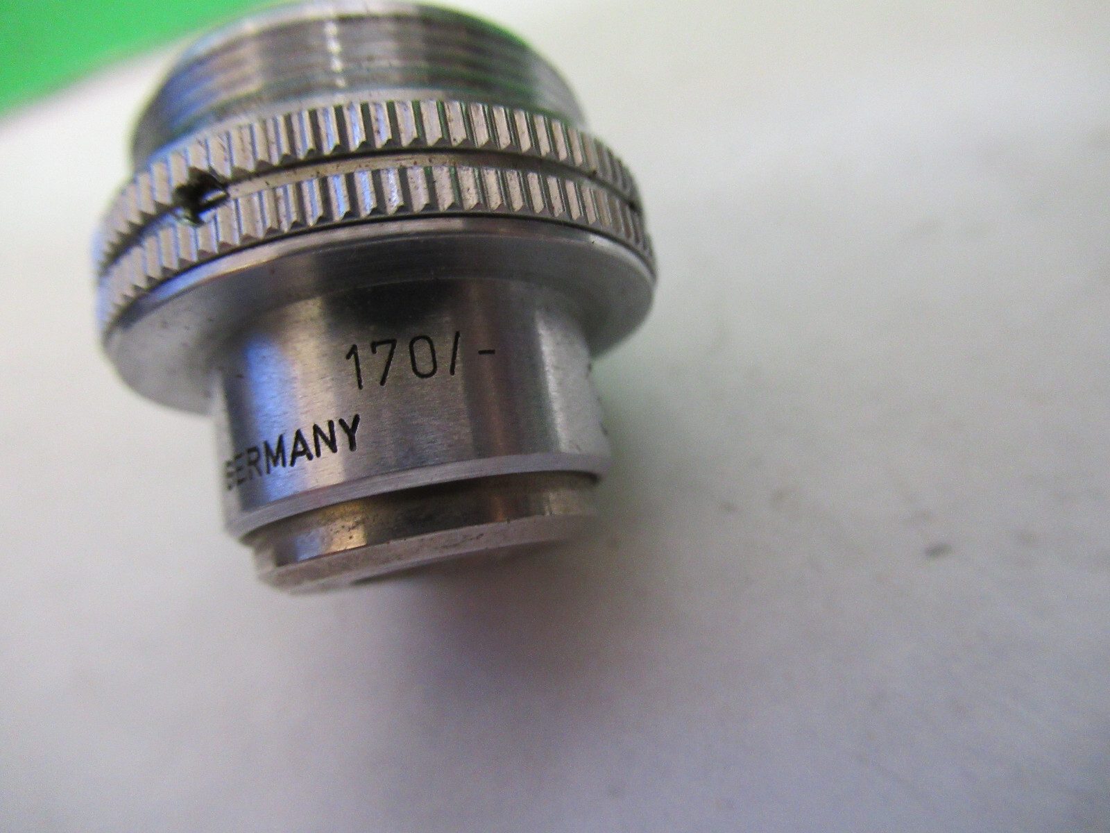 OBJECTIVE ERNST LEITZ 3.5X /170 OPTICS MICROSCOPE PART AS PICTURED X2-A-92