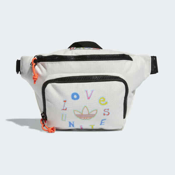 Adidas Originals Pride sport Hip Pack Unisex Waist Fanny Pack Travel Bag LGBTIQA