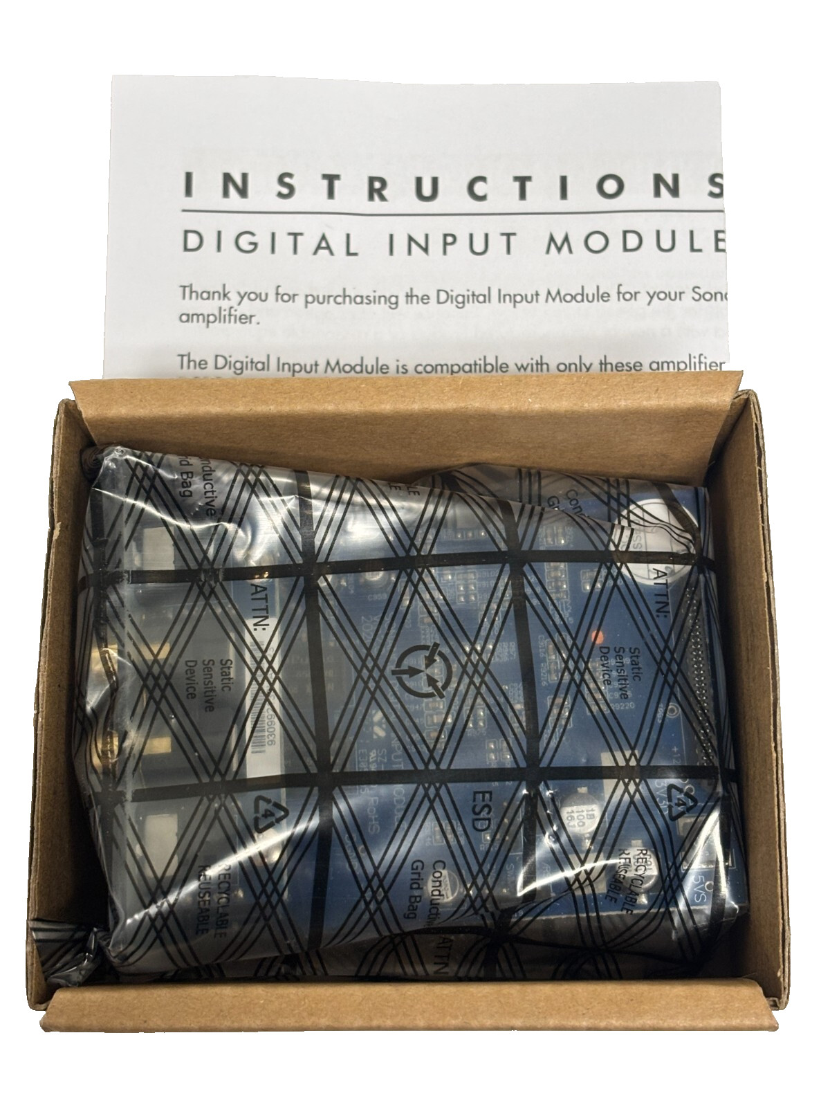 Sonance 93099, Digital Input Module for DSP Amps - New