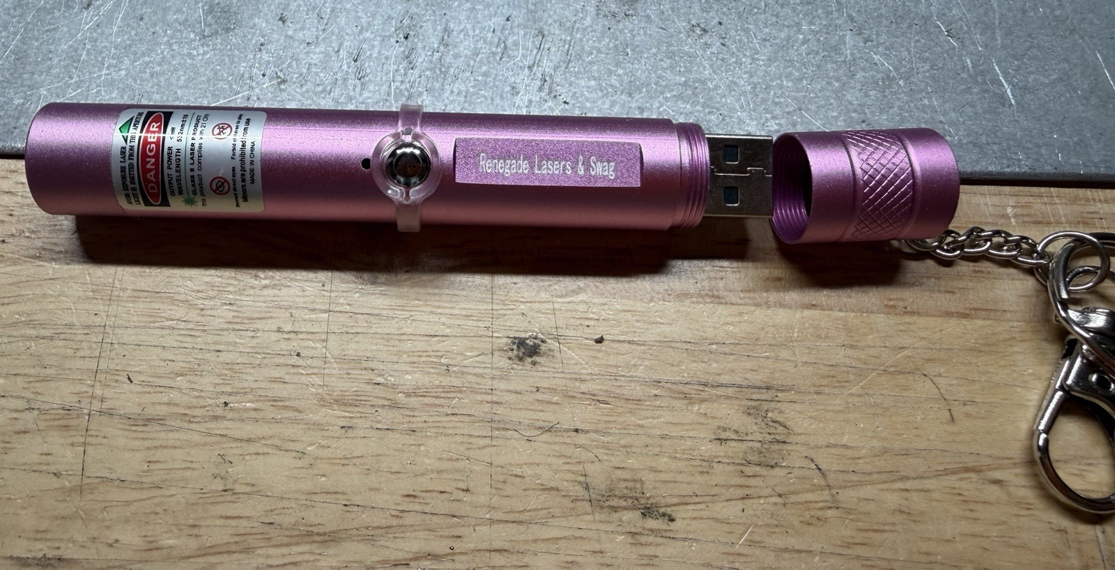 Green Laser Pointer Pen Light Astronomy Beam Rechargeable Lazer
