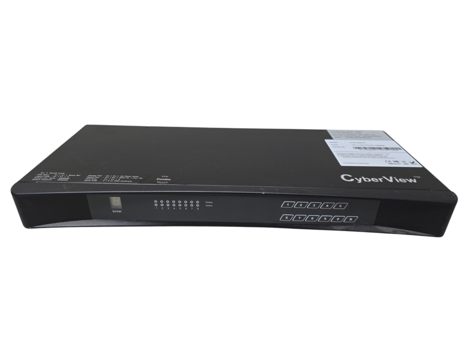 KVM-S8IPH 8 Port USB Hub KVM Over IP Switch Reach