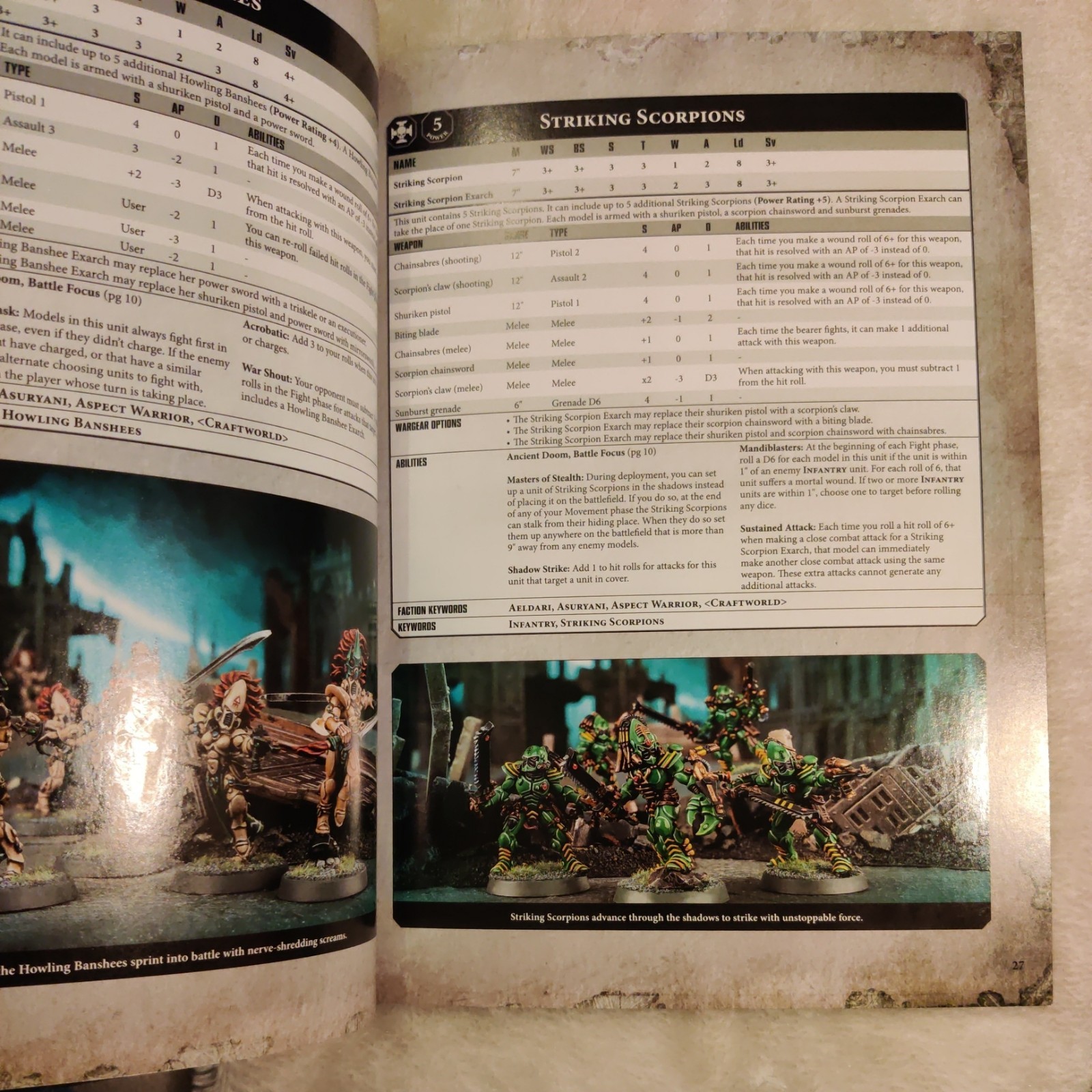 Warhammer 40k Index Xenos 1 2017 Good Condition
