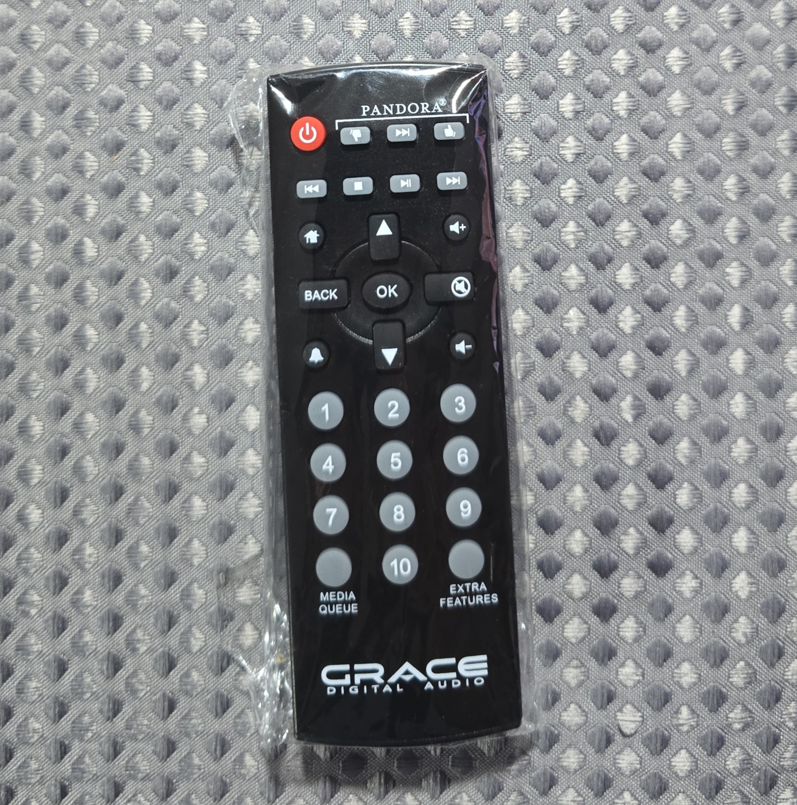 NEW Grace Digital Audio Pandora Remote Control - Will Include Batteries!