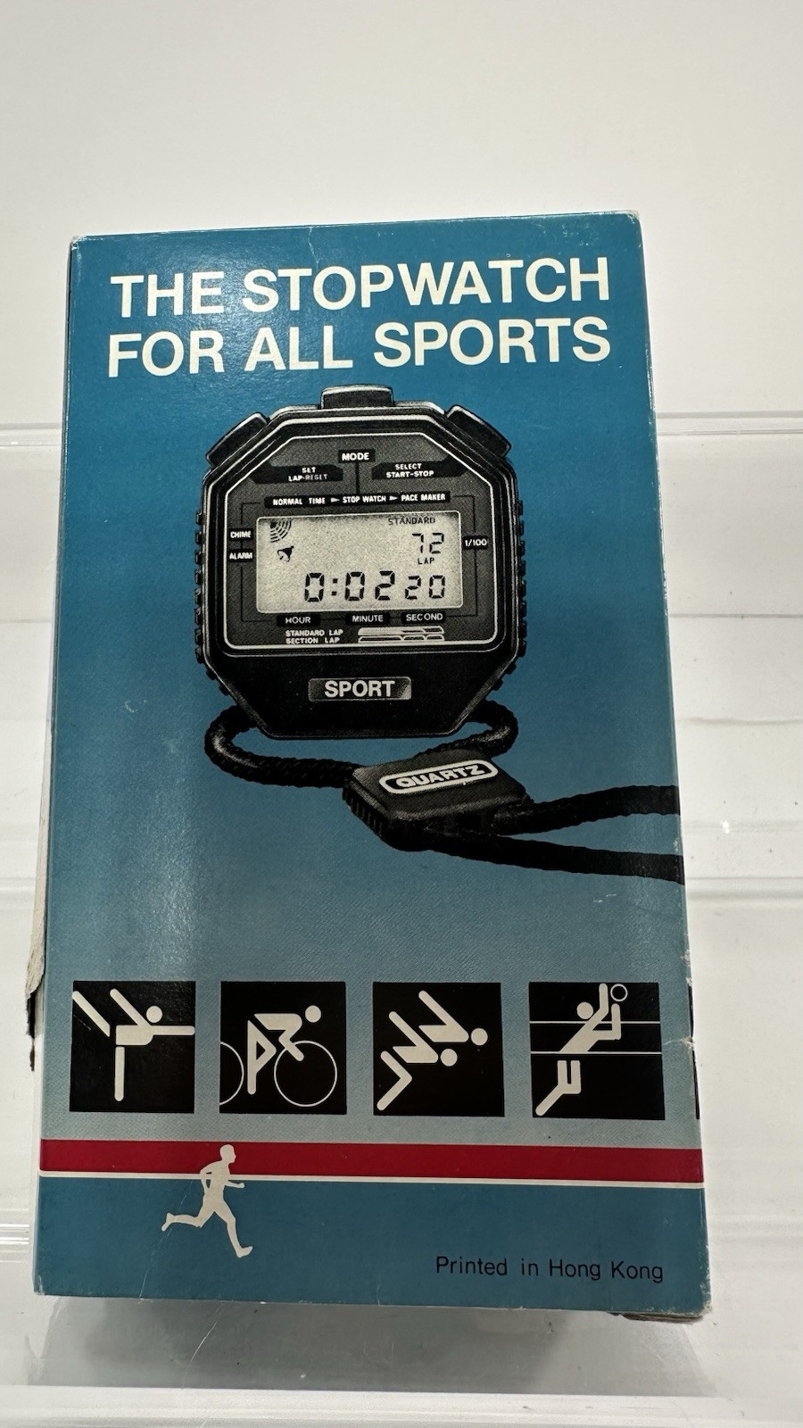 Digital Stopwatch The Stopwatch For All Sports Quartz New Old Stock New Battery