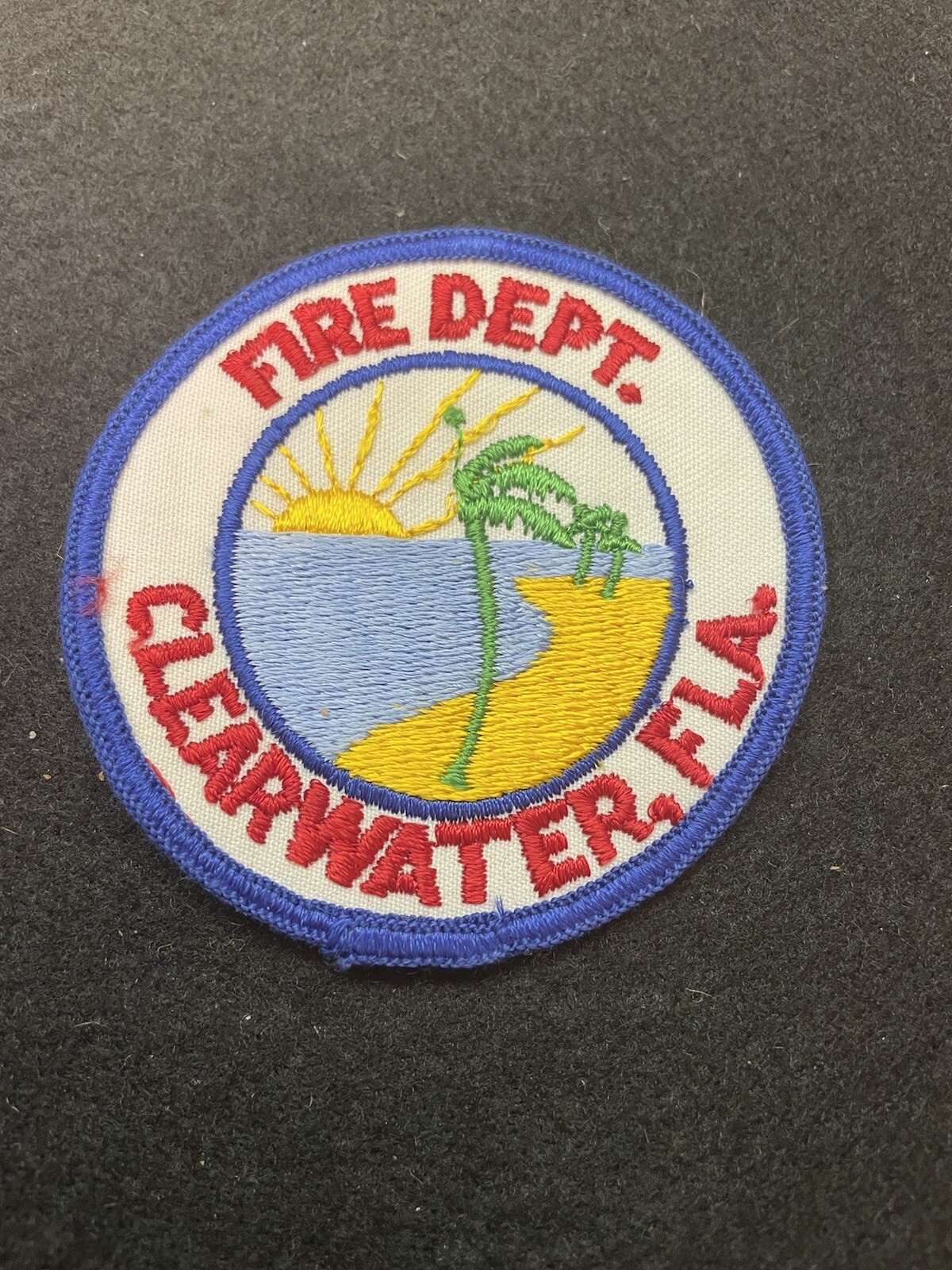 Clearwater, FL Fire Dept Patch - Vintage