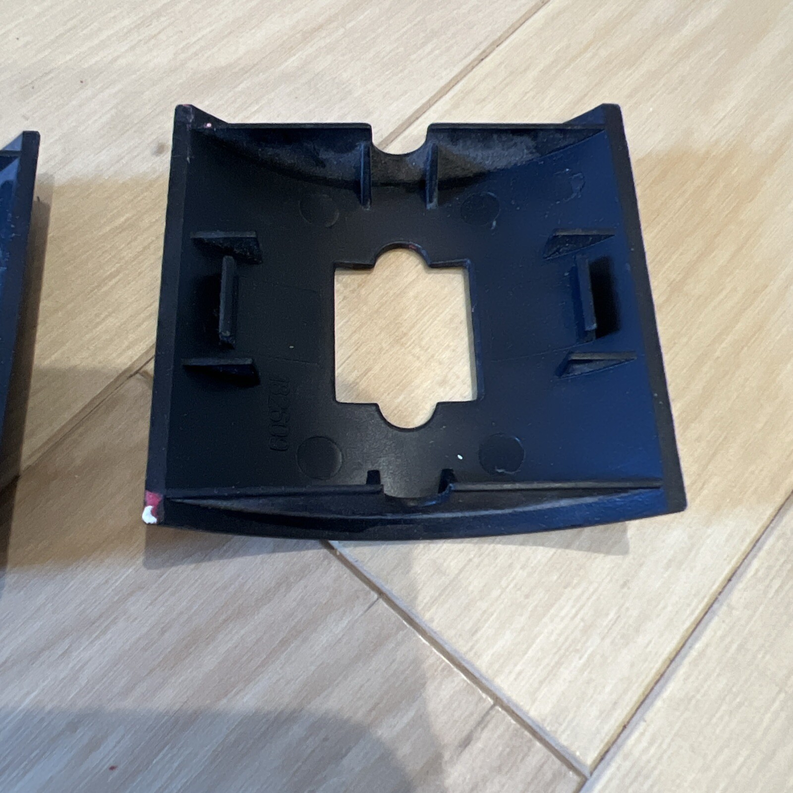 Two (2) Bose wall bracket cover plates BLACK (used)