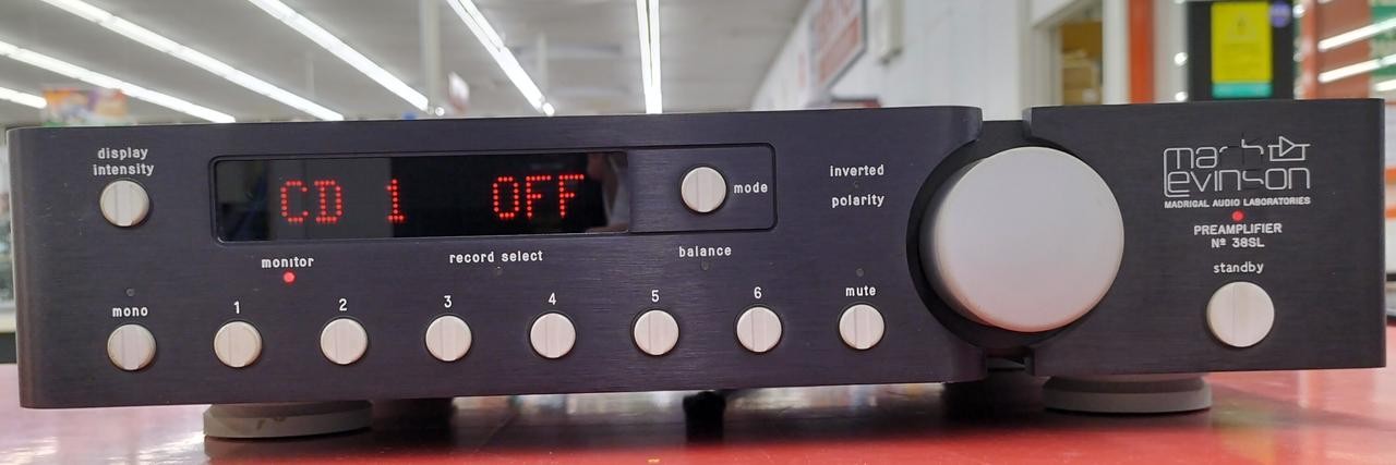 Levinson No.38SL Control Amp Preamp, Upgraded Sound, Used