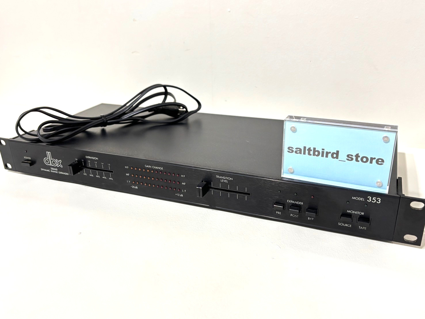 DBX 353 3Band Dynamic Range Expander Audio Equipment From Japan
