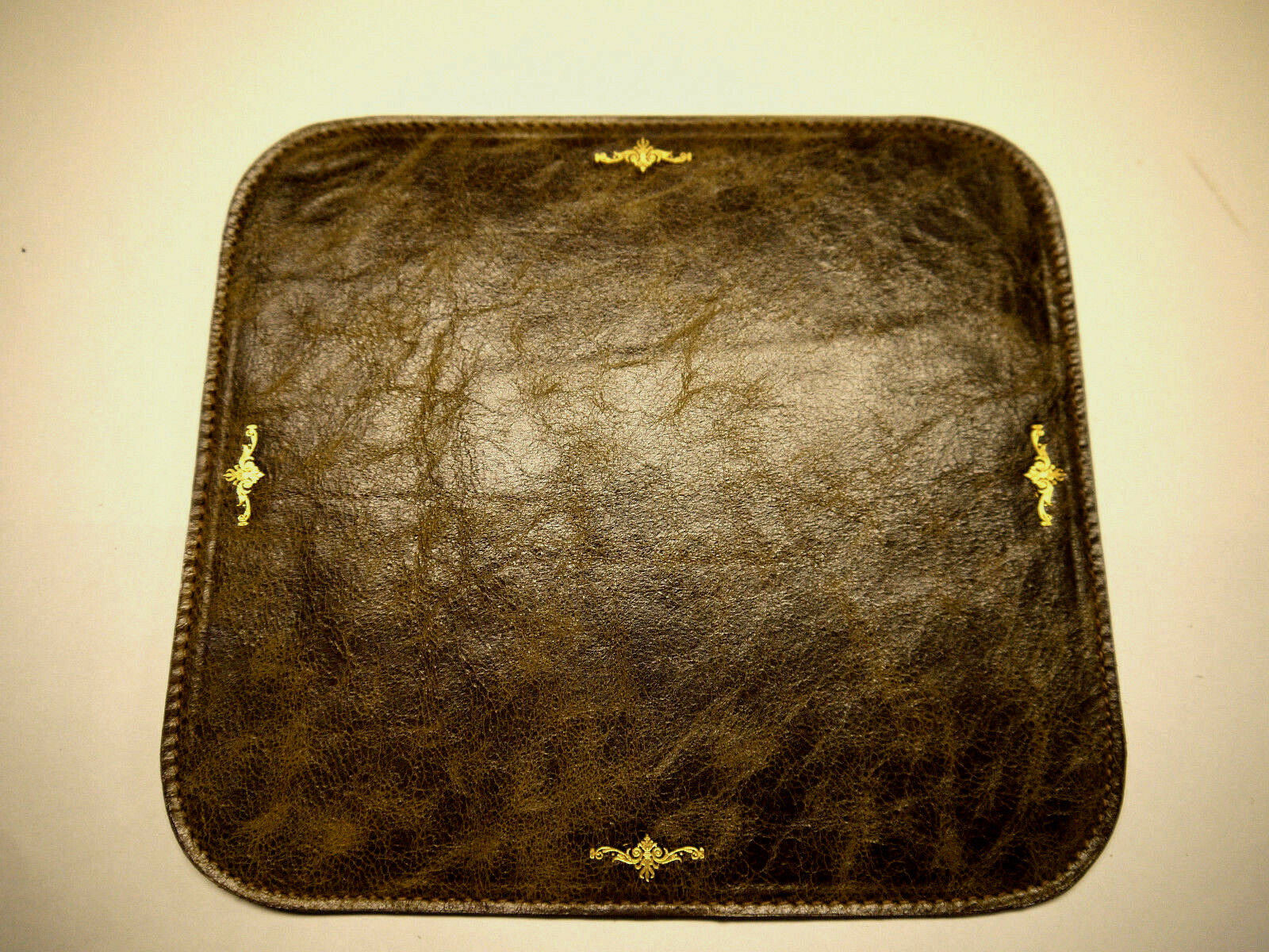 Mouse Pad. Leather, Unique Made in USA