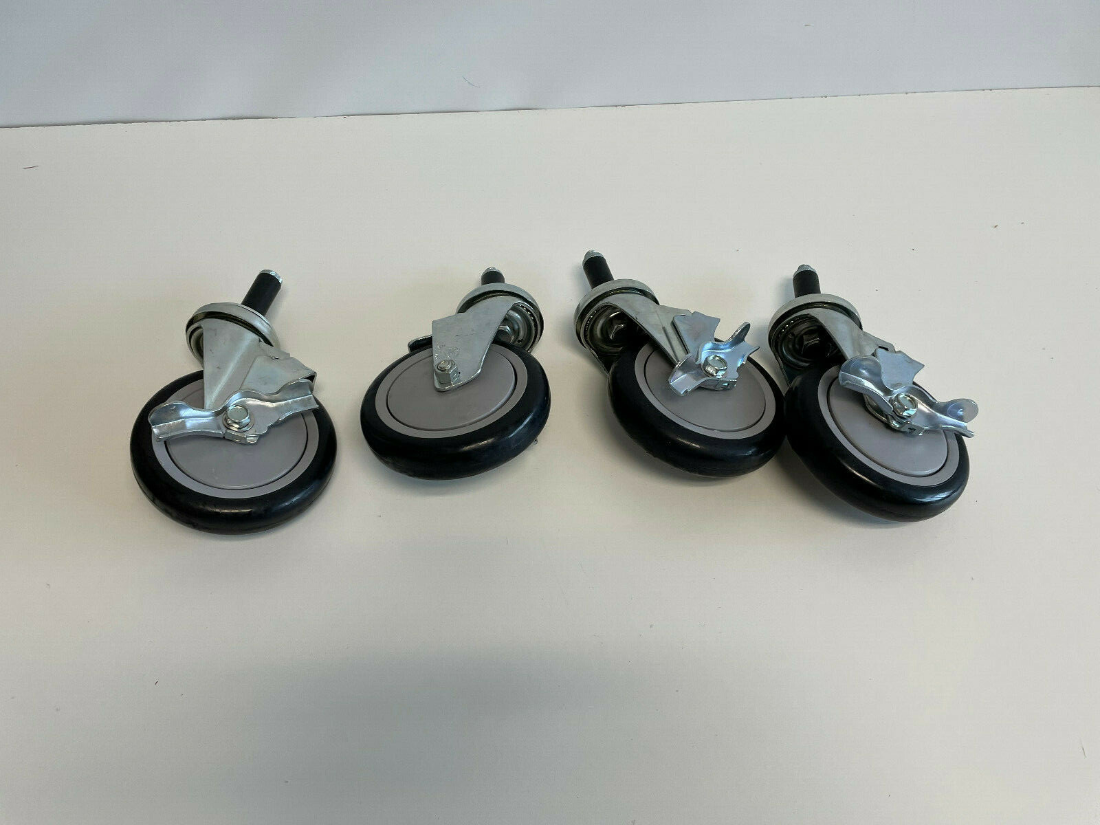J2: Lot of 4 We're Always Around 5” Casters New THREADED
