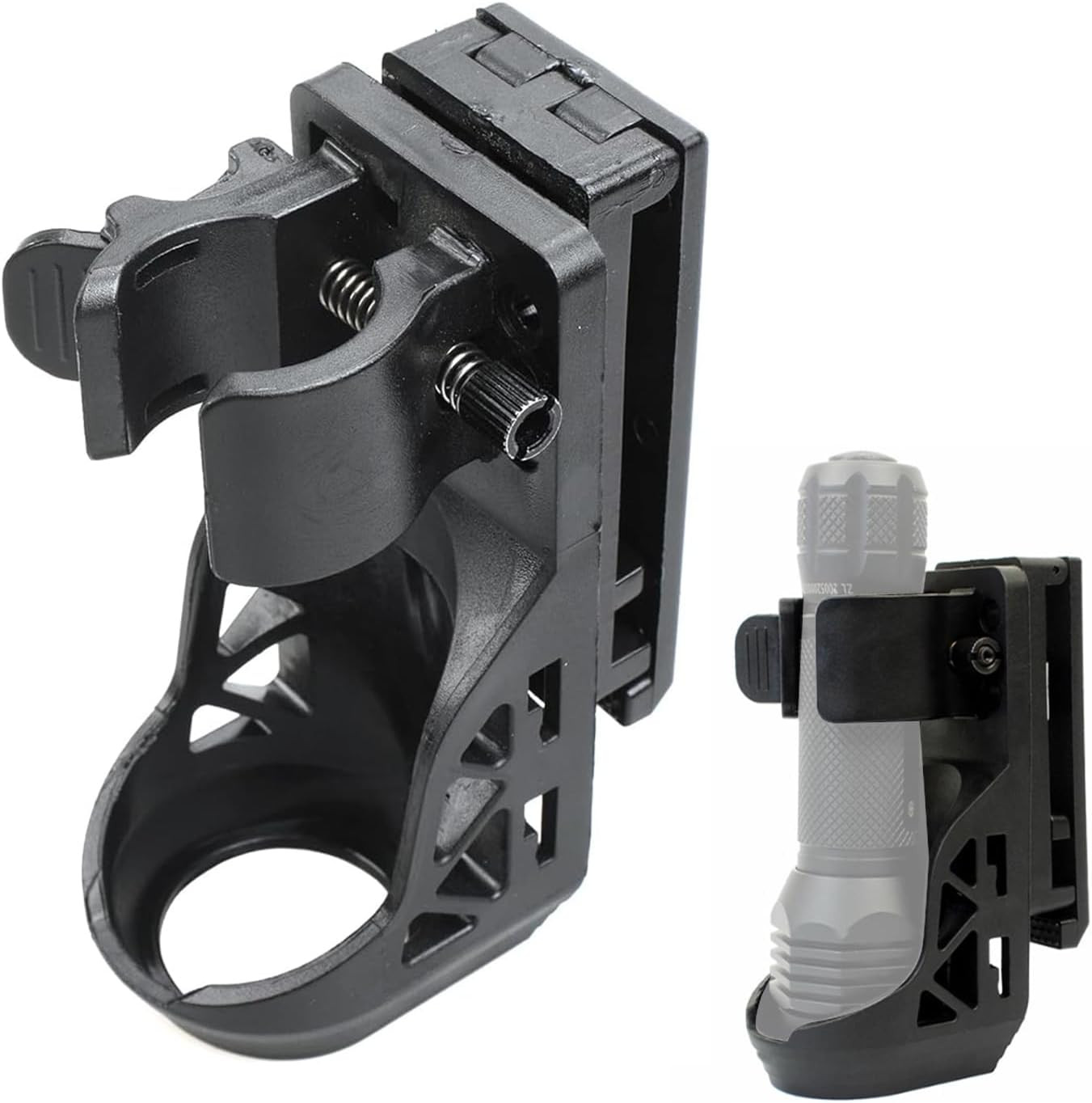 Tactical Flashlight Holster,Flashlight Holster for Belt, Flashlight Holder With