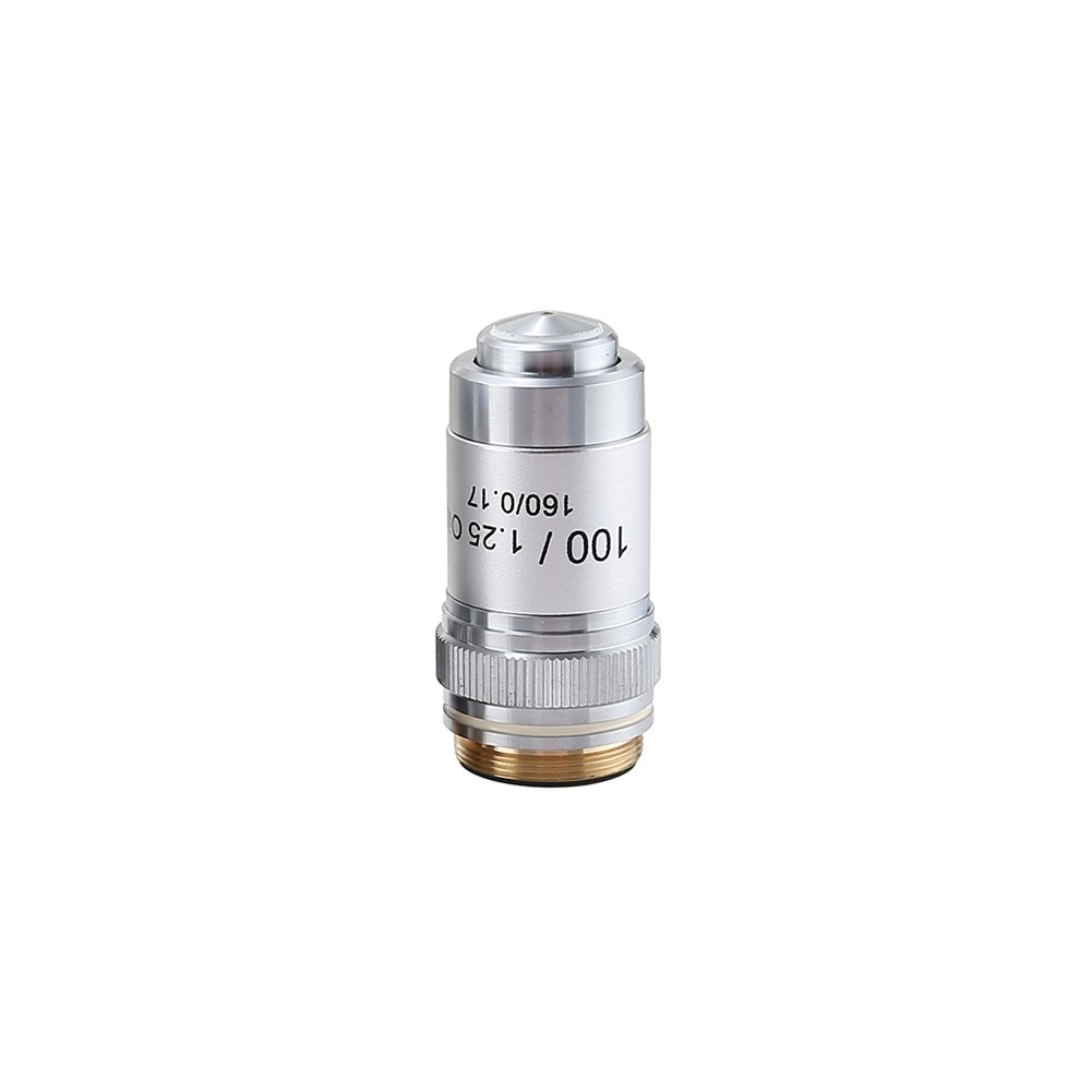Standard for rms Thread Achromatic Objective Lens Accessory Silver Copper for