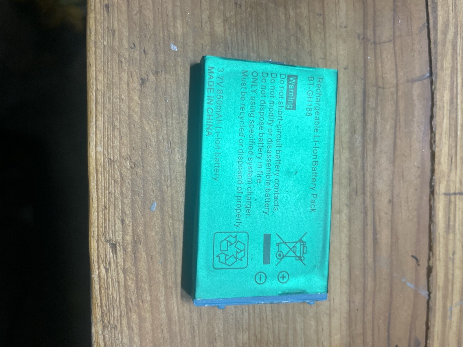 Gameboy Advance SP Battery Rechargeable 850mAh Nintendo Game Boy GBA Replacement